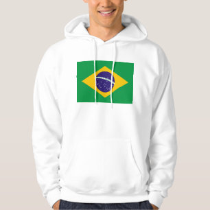 Veste À Capuche Drapeau du Brésil