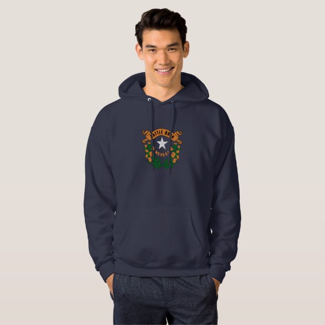 Veste À Capuche Drapeau du Nevada (Devant entier)