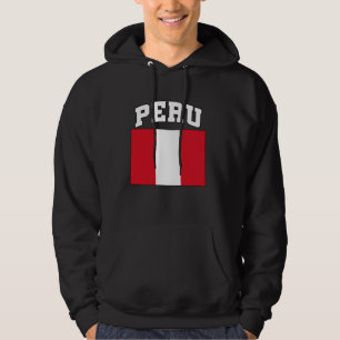 Veste À Capuche Drapeau du Pérou Fière diaspora péruvienne Peuple