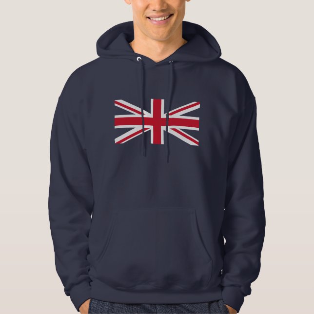 Veste À Capuche Drapeau du Royaume-Uni (Devant)