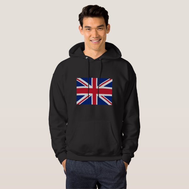 Veste À Capuche Drapeau du Royaume-Uni (Devant entier)