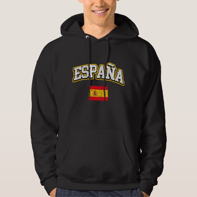 Veste À Capuche Drapeau Espagne (Devant)
