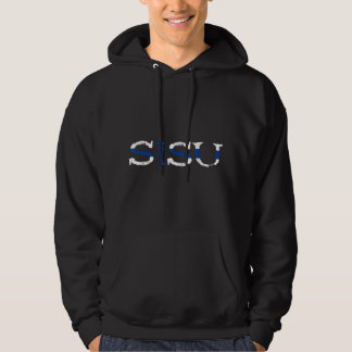 Veste À Capuche Drapeau finlandais Sisu Suomi Finlande Finlandais