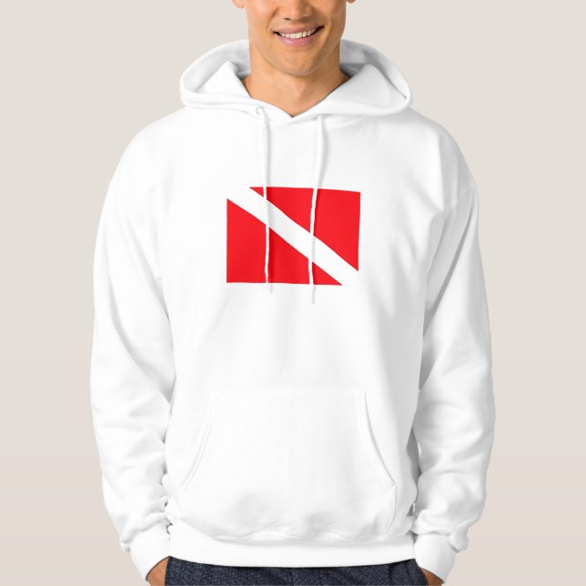 Veste À Capuche Drapeau Hoody de piqué (Devant)