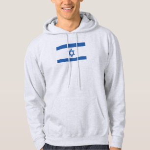 Veste À Capuche Drapeau Israël