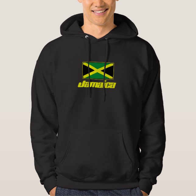 Veste À Capuche Drapeau jamaïcain (Devant)