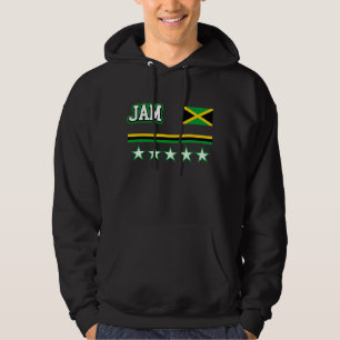 Veste À Capuche Drapeau Jamaïque