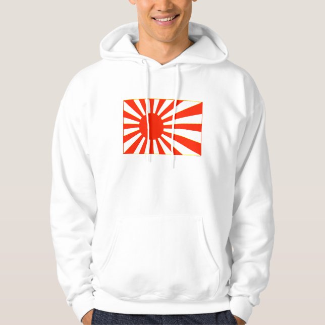 Veste À Capuche Drapeau japonais (Devant)