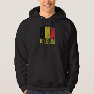 Veste À Capuche Drapeau National Belge Bruxelles