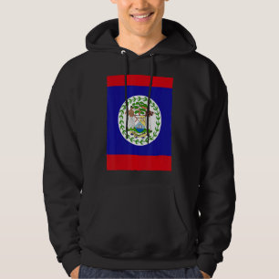 Veste À Capuche Drapeau national du Belize