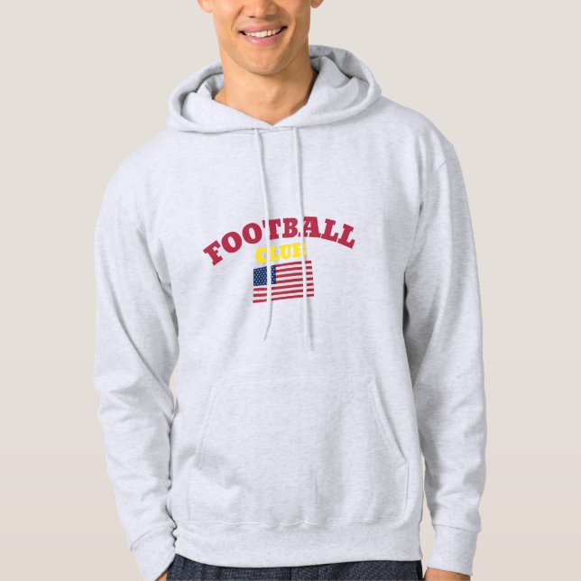 Veste À Capuche Drapeau officiel Football Club USA vrai Classic pr (Devant)