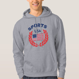 Veste À Capuche Drapeau original America Sports USA