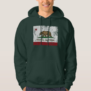 Veste À Capuche Drapeau Pacifica d'état de la Californie