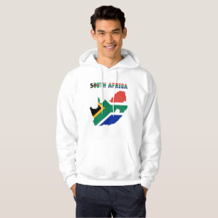 Veste À Capuche Drapeau sud-africain