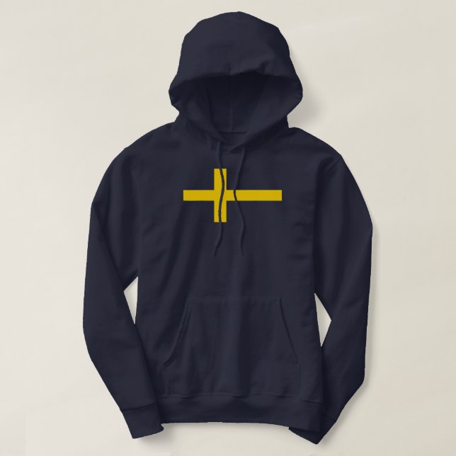 Veste À Capuche Drapeau Suède Flaga Cool Drapeaux suédois Hommes (Design devant)