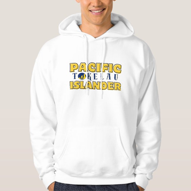 Veste À Capuche Drapeau Tokelau Fafaofo Pacifique Île Polynésie (Devant)
