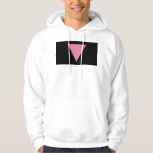 Veste À Capuche Drapeau triangle rose de SlipperyJoe's symbole ros