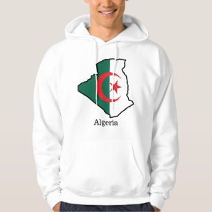 Veste À Capuche Drapeaux et pays Algérie