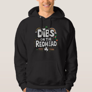 Veste À Capuche Droit sur la rousse drôle de la Saint-Patrick