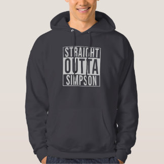 Veste À Capuche Droite Outta Simpson