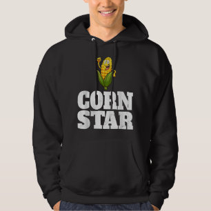 Veste À Capuche Drôle Aliments Agricoles Corny Cob Fermier Corn St