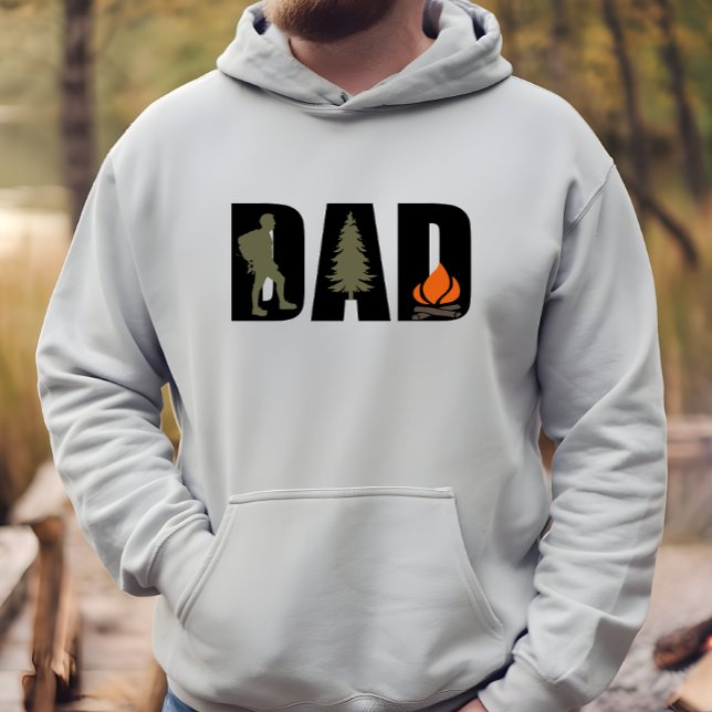 Veste À Capuche Drôle camping camper randonnée hiker papa (Créateur téléchargé)