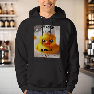 Veste À Capuche Drôle Canard en Caoutchouc Lord Aimer Un Citation 