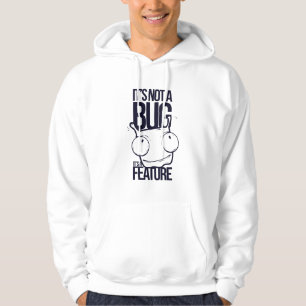 Veste À Capuche Drôle dessin animé de conception de texte