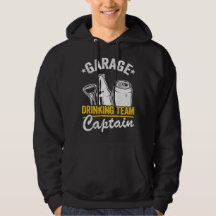 Veste À Capuche Drôle Garage de bière Boisson Garage Casquette d'é