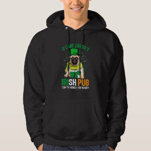 Veste À Capuche Drôle Saint Patrick's Day Lucki Enseignant Parce Q