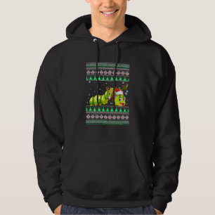 Veste À Capuche Drôle Santa Hat Correspondant Vilain Caterpillar C
