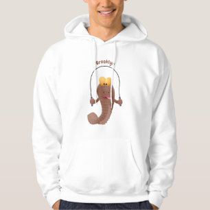 Veste À Capuche Drôle sauter boudskipper poisson dessin animé
