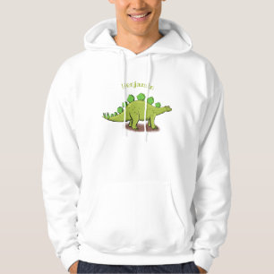 Veste À Capuche Drôle stegosaurus dinosaure dessin animé