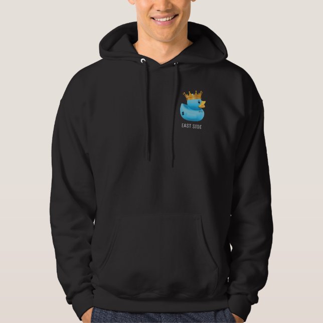 VESTE À CAPUCHE DUCKIES DE RUBER SIDE EST (Devant)