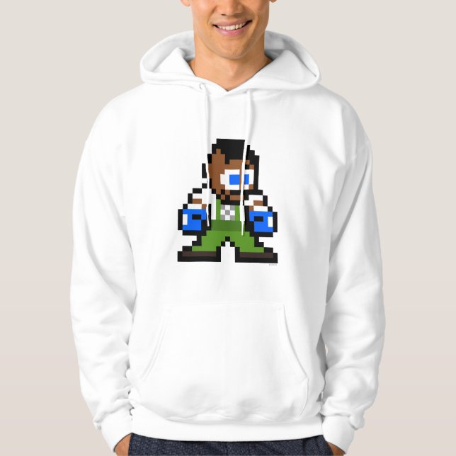 Veste À Capuche Dudley à 8 bits (Devant)