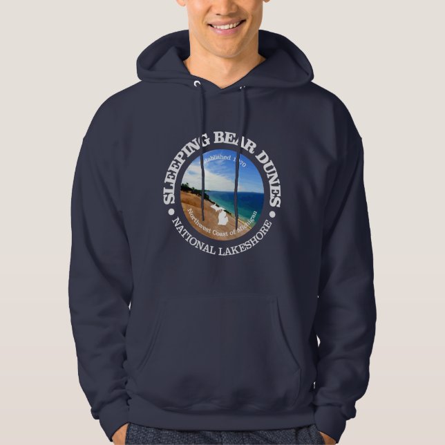 Veste À Capuche Dunes Des Ours Qui Dormissent (Devant)