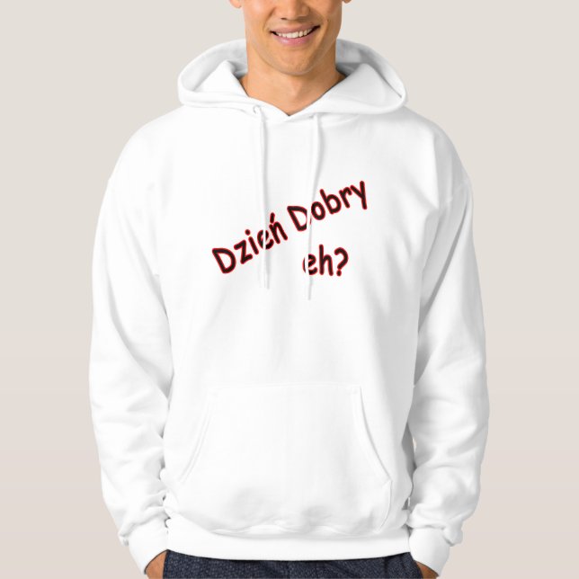 Veste À Capuche Dzien Dobry, hein ? Angle (Devant)