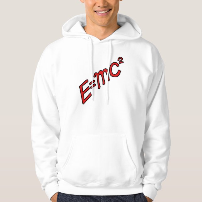Veste À Capuche E = mc² – Mode Génie Activé (Devant)
