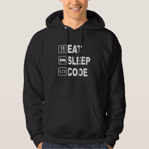 Veste À Capuche East Sleep Code Drôle Pour Les Ingénieurs Logiciel