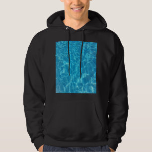 Veste À Capuche Eau de piscine bleu ciel cristallin