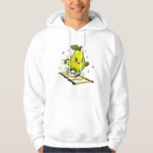 Veste À Capuche Échelle d'agilité de poire déterminée Cartoon Sti