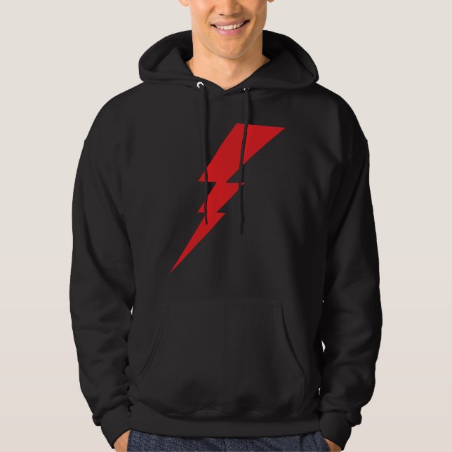 Veste À Capuche Éclair rouge (Devant)