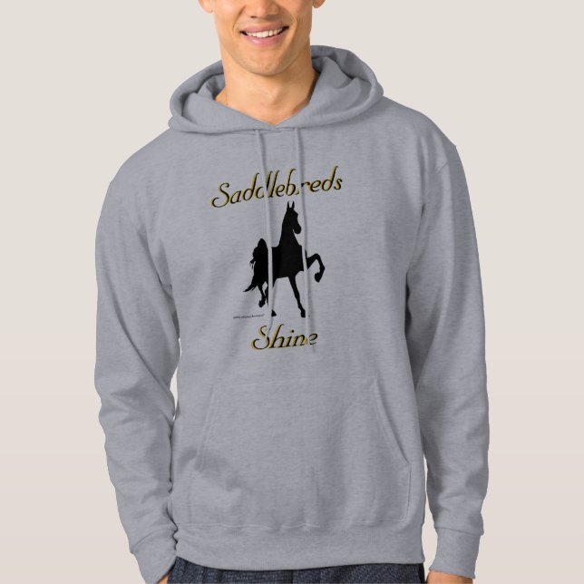 Veste À Capuche Éclat de Saddlebreds (Devant)