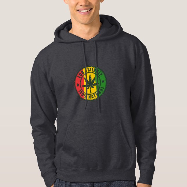 Veste À Capuche Eco Friendly Hooded - 100% Natural - Hoodie (Devant)