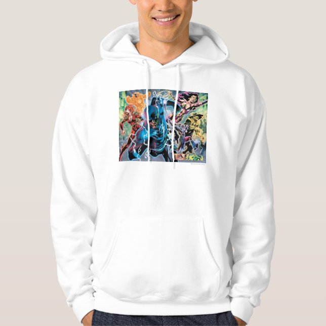 Veste À Capuche Écran noir de nuit - Couleur (Devant)