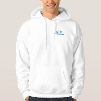 Veste À Capuche EDGE Blue Logo American Apparel Zip