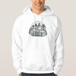 Veste À Capuche Edmonton City Canada