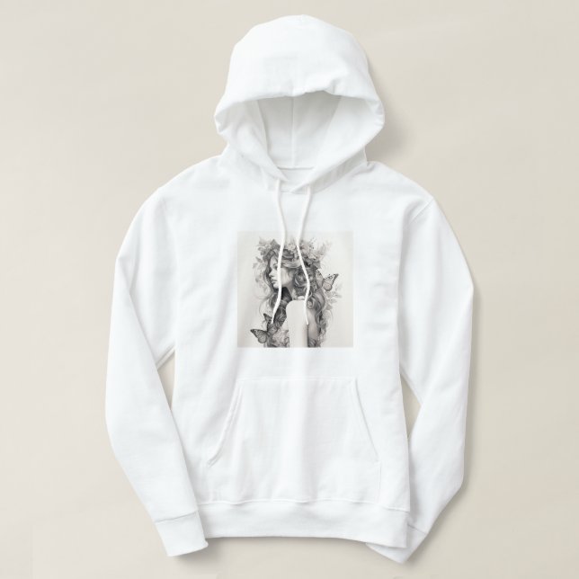 Veste À Capuche Elegant Modern Cute Custom Personalized Photo Gift (Design devant)