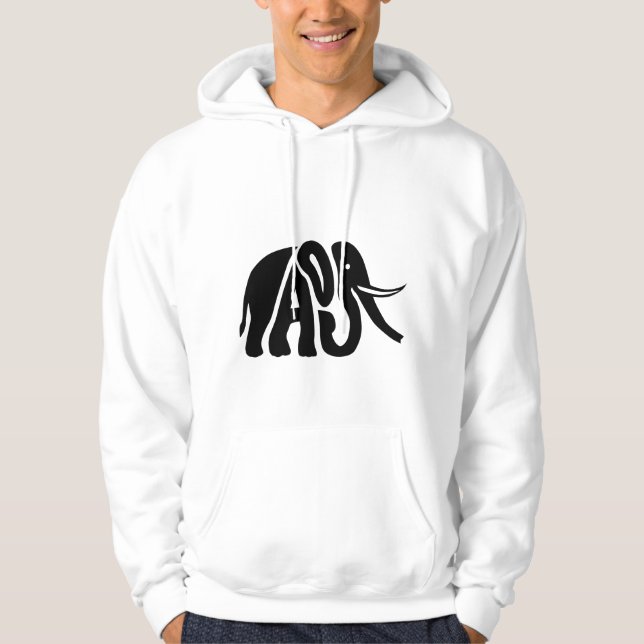 Veste À Capuche éléphant (Devant)