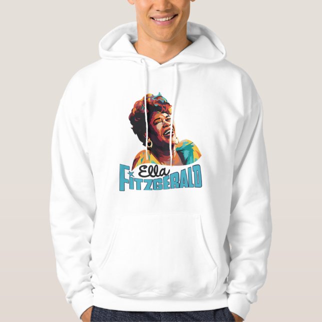 Veste À Capuche Ella Fitzgerald (Devant)